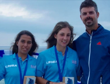 Παγκόσμιες η Μελίνα Παπά και η Μαρία Τσαμοπούλου στην ιστιοπλοΐα